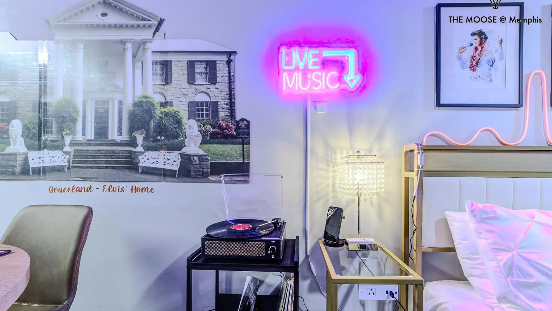 The Moose #4 - Elvis Presley King Suite With Free Parking And Wifi Memphis Apartamento